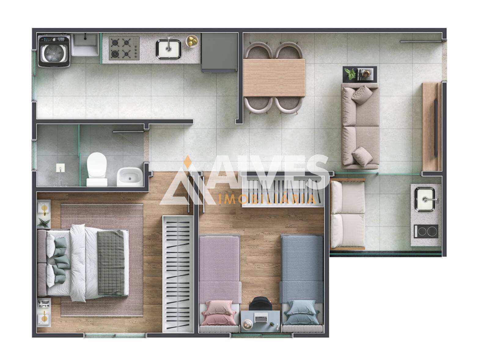 Apartamento, 2 quartos, 47 m² - Foto 14