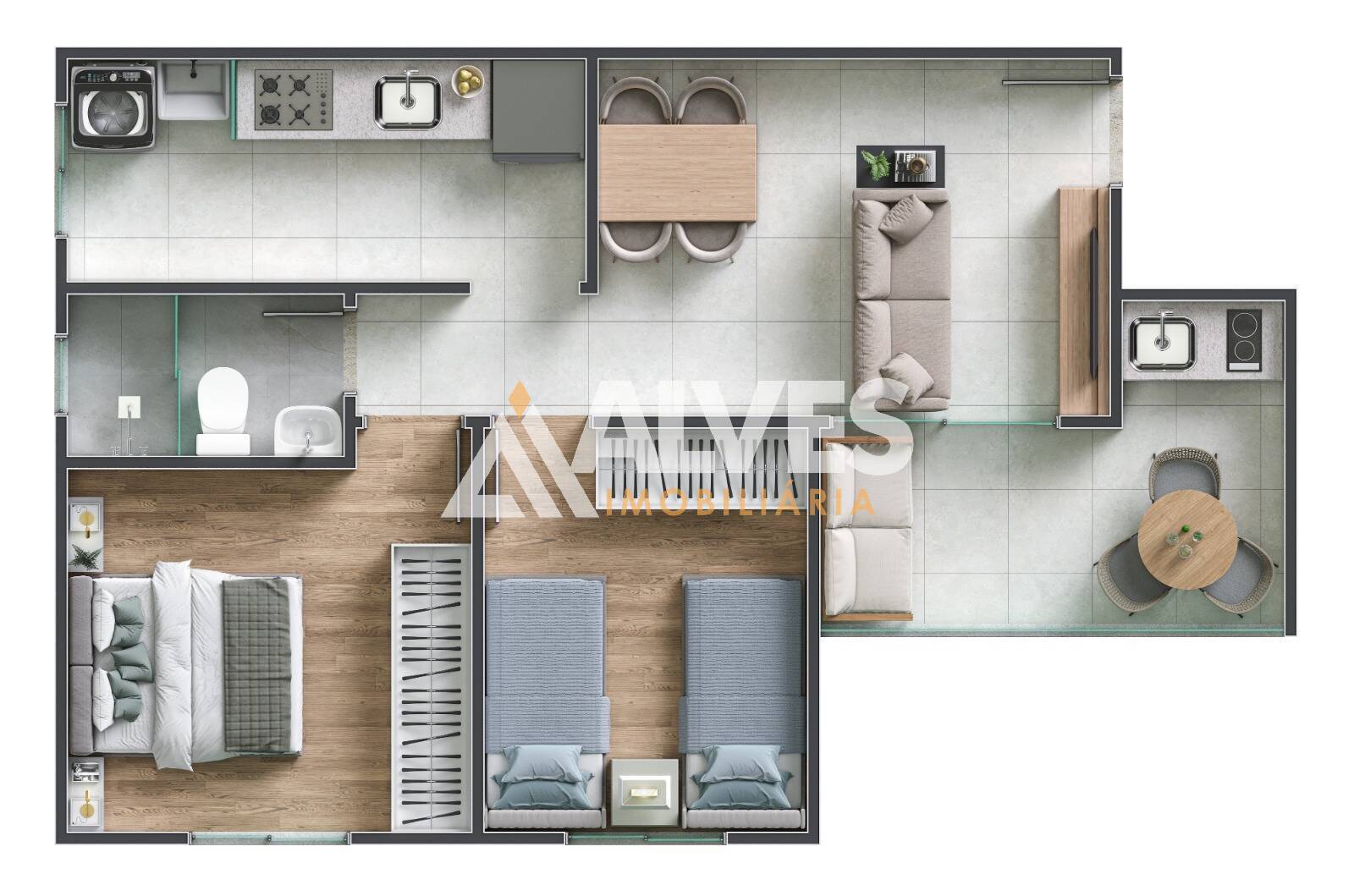 Apartamento, 2 quartos, 47 m² - Foto 15