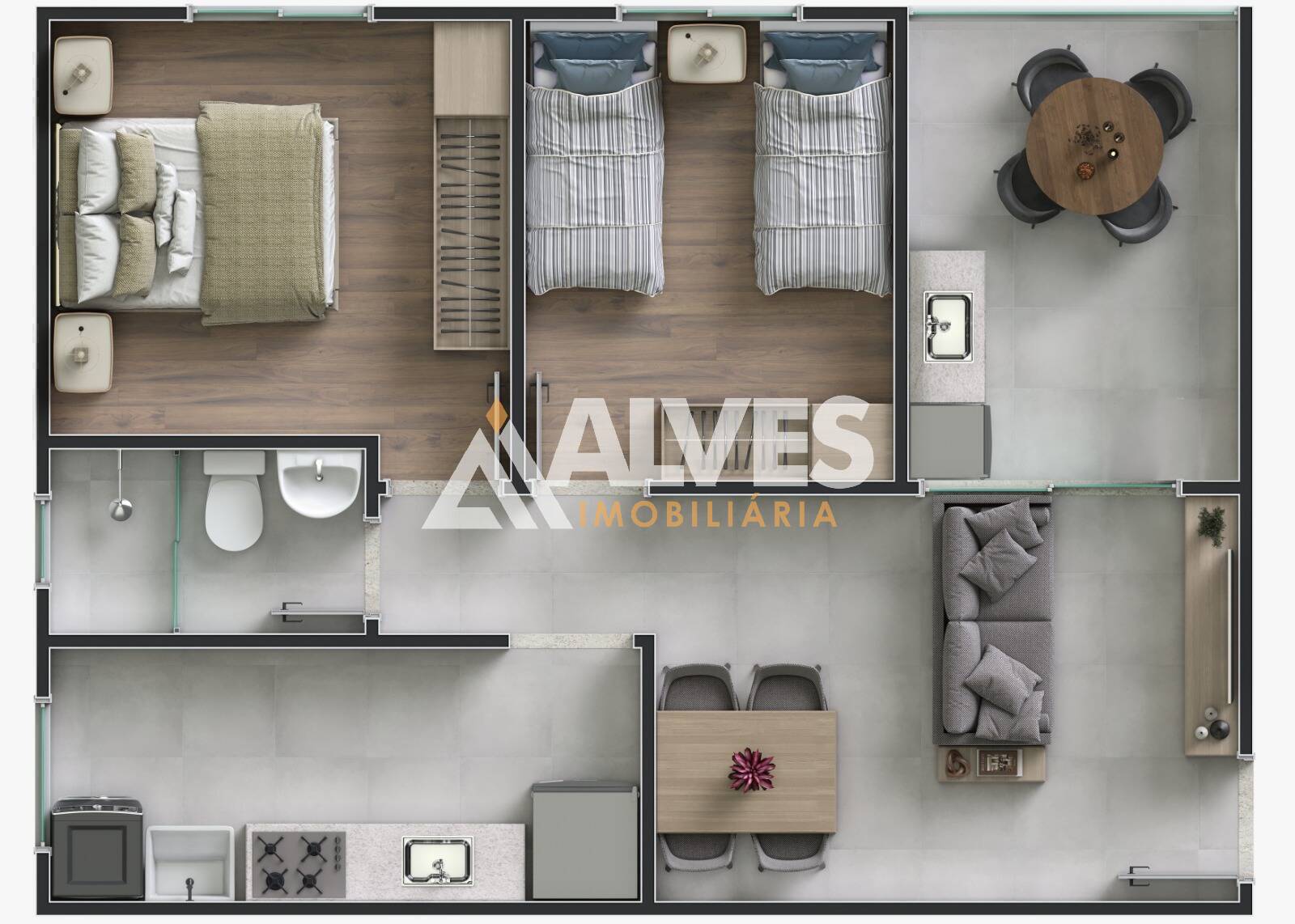 Apartamento, 2 quartos, 47 m² - Foto 16