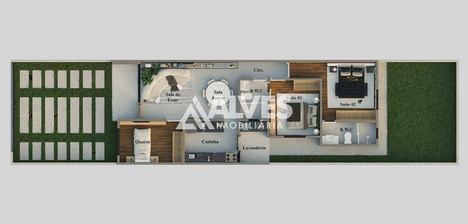 Casa à venda com 3 quartos, 78m² - Foto 17