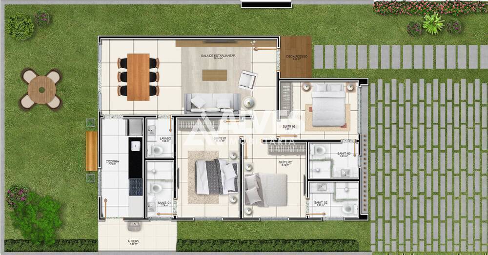 Casa de Condomínio à venda com 3 quartos, 110m² - Foto 39