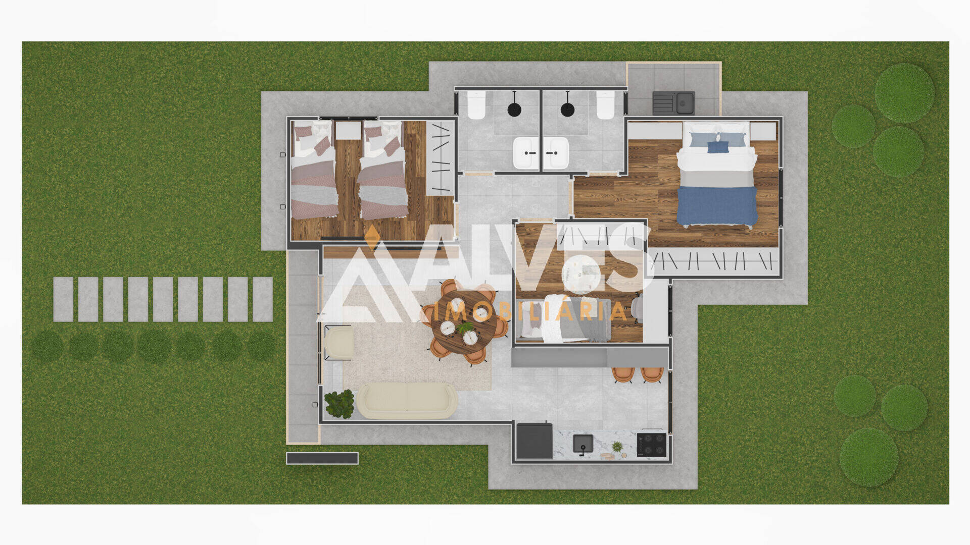 Casa de Condomínio, 3 quartos - Foto 19