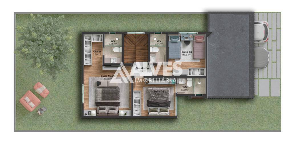 Casa de Condomínio à venda com 4 quartos, 133m² - Foto 23