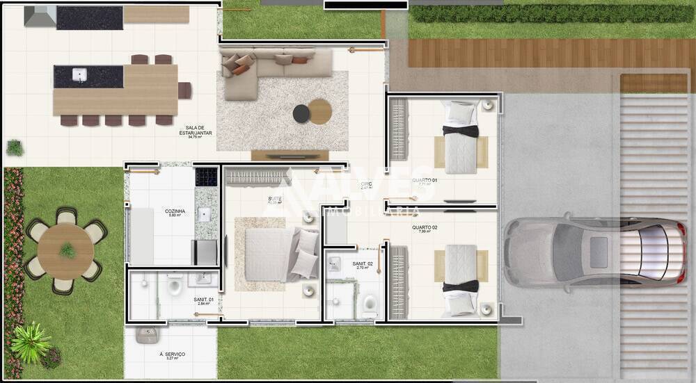 Casa de Condomínio à venda com 3 quartos, 74m² - Foto 25