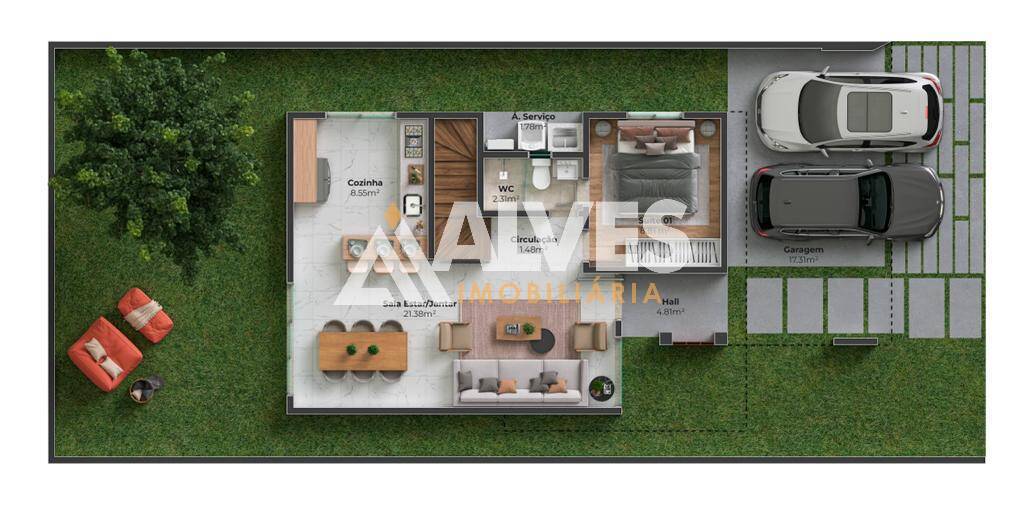 Casa de Condomínio, 4 quartos - Foto 22