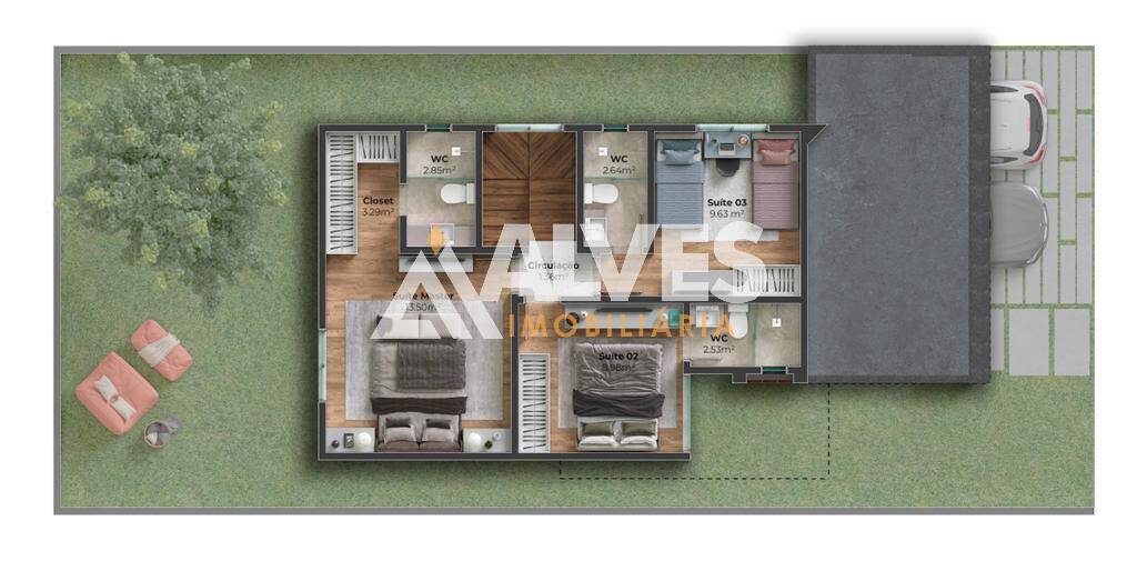 Casa de Condomínio, 4 quartos - Foto 23