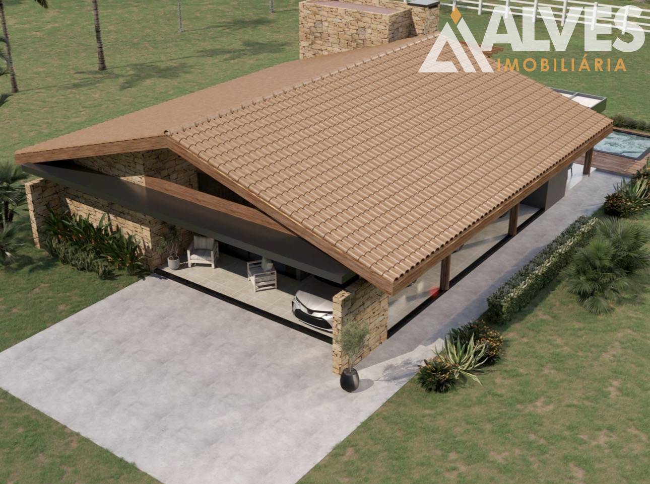 Sítio, 3 quartos, 452 m² - Foto 2