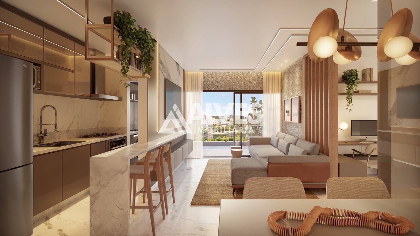 Apartamento à venda com 2 quartos, 69m² - Foto 3