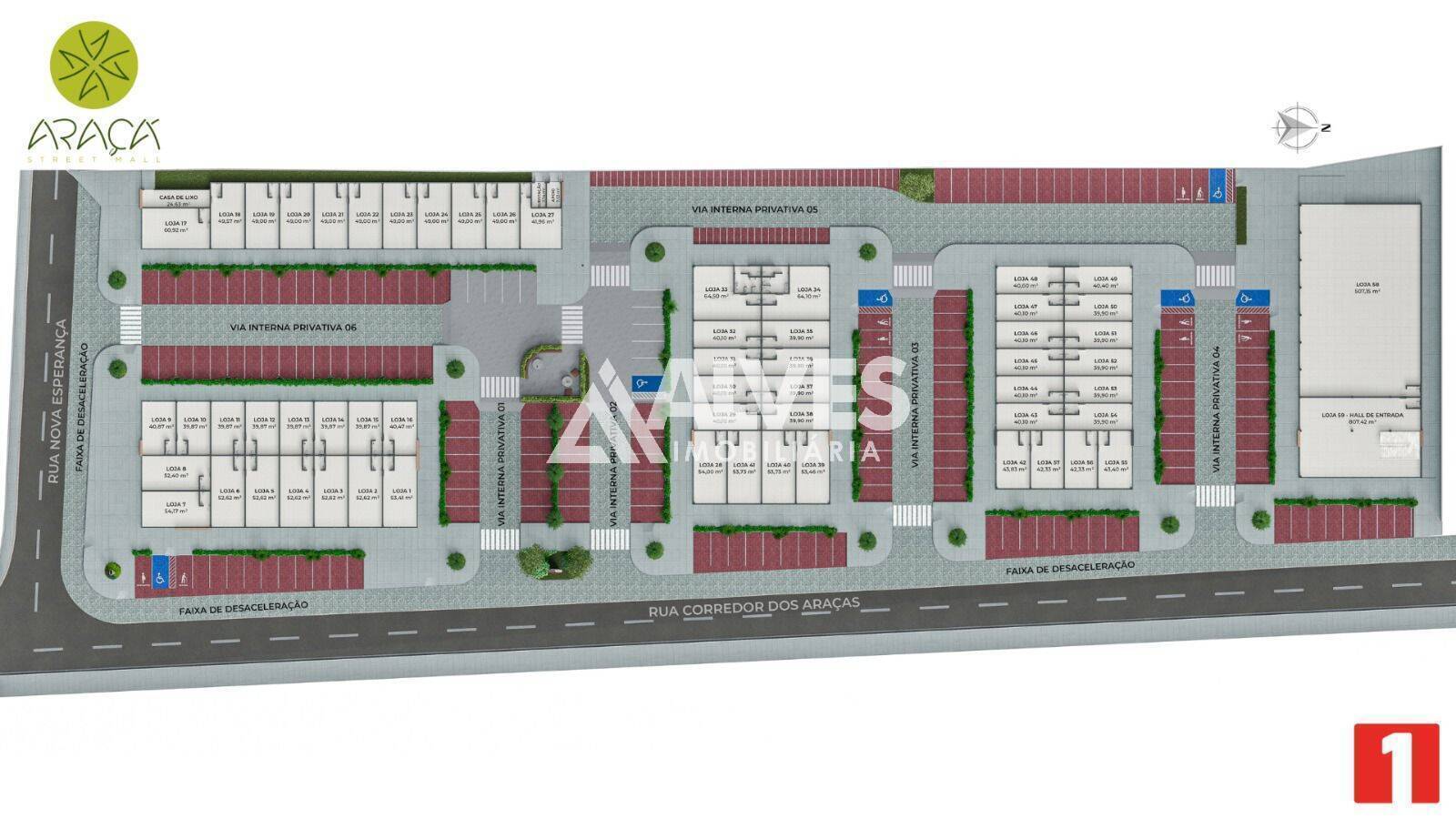 Loja-Salão, 64 m² - Foto 8