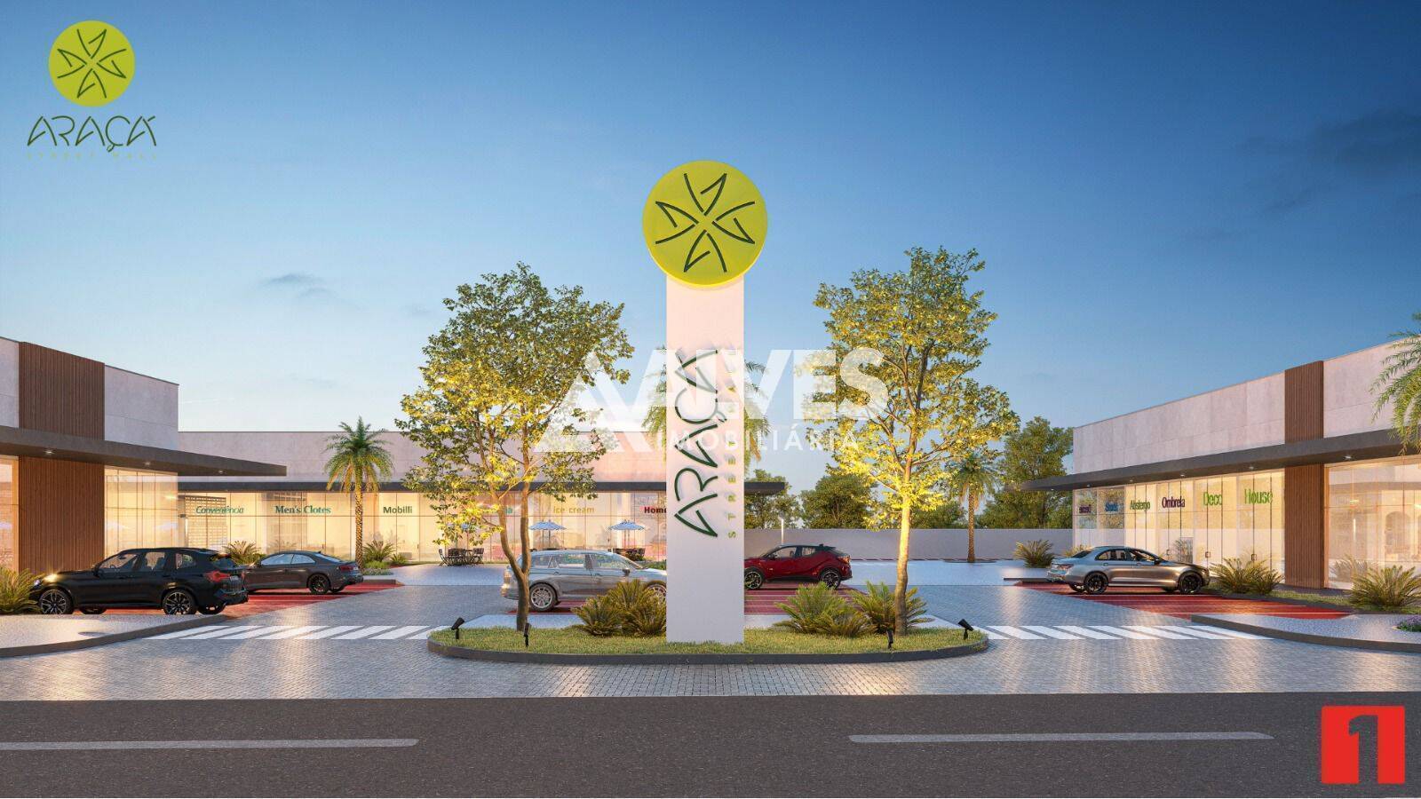 Loja-Salão, 64 m² - Foto 1