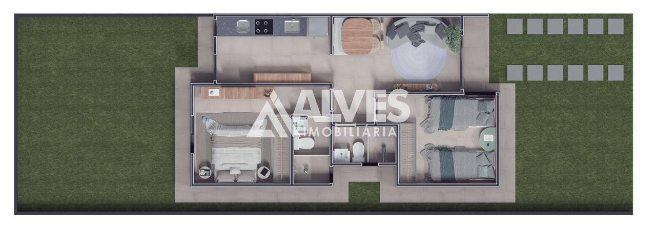 Casa de Condomínio à venda com 2 quartos, 53m² - Foto 17