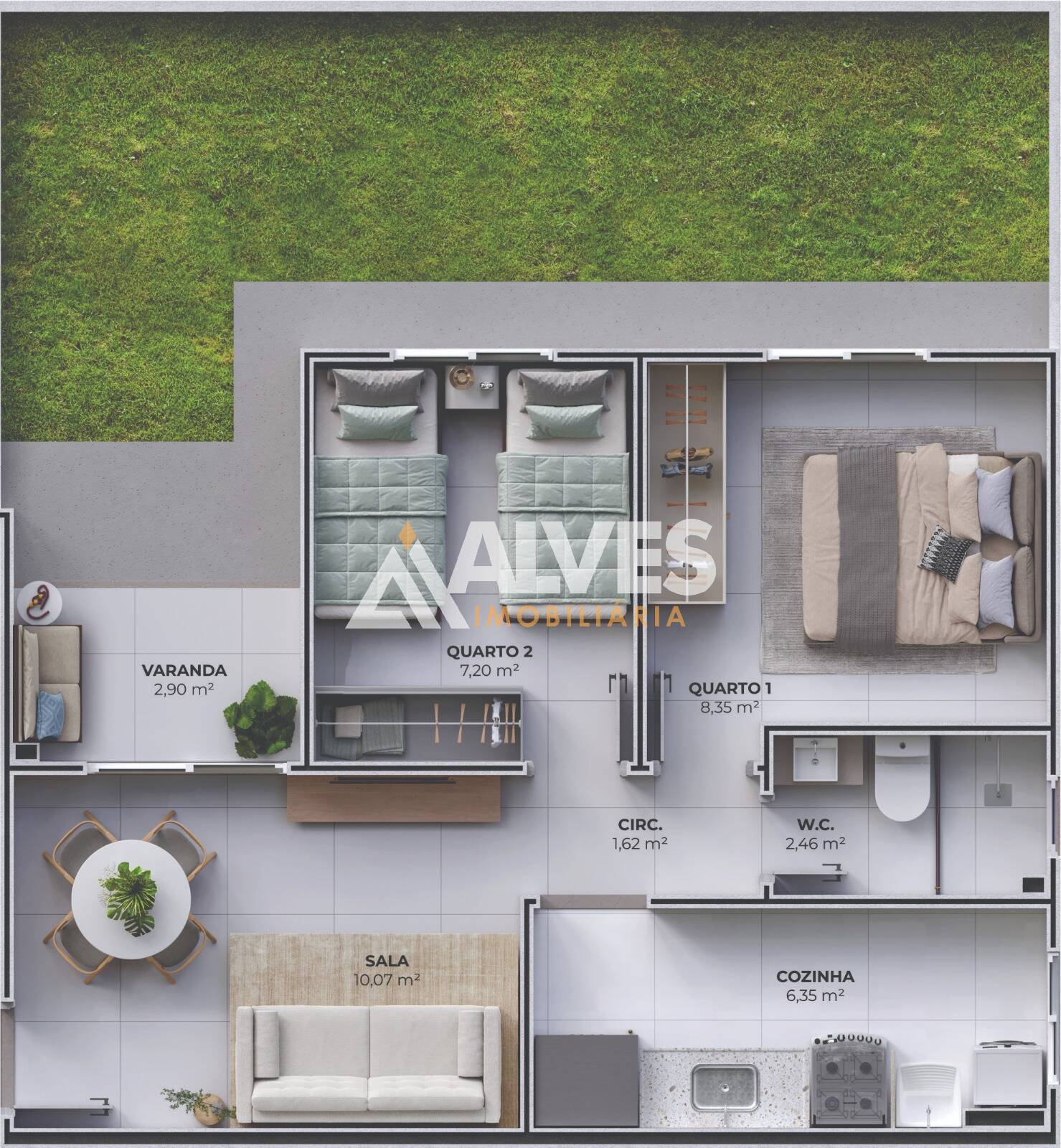 Apartamento, 2 quartos, 43 m² - Foto 25