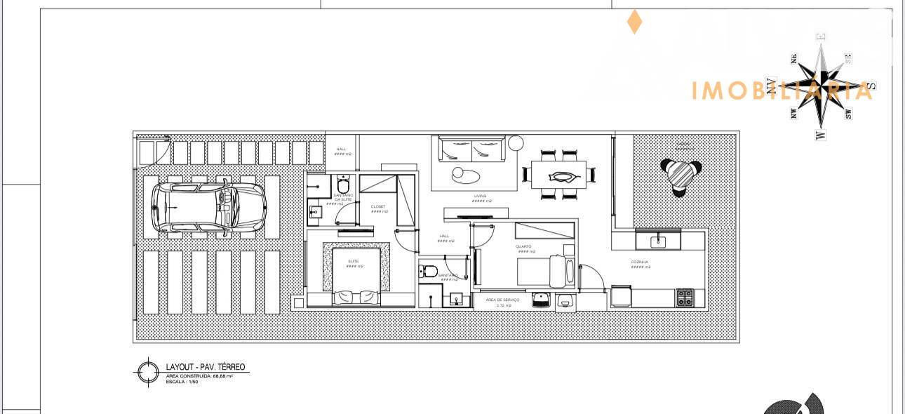 Casa, 2 quartos, 68 m² - Foto 6